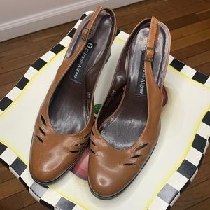 Vintage Etienne Aigner Slingback Heels